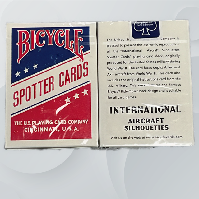 Bicycle Brand Plane Spotter cards | National WASP WWII Museum